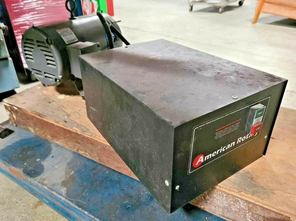 American Rotary Phase Converter 7.5 HP 1 to 3 Three Phase Power Converter