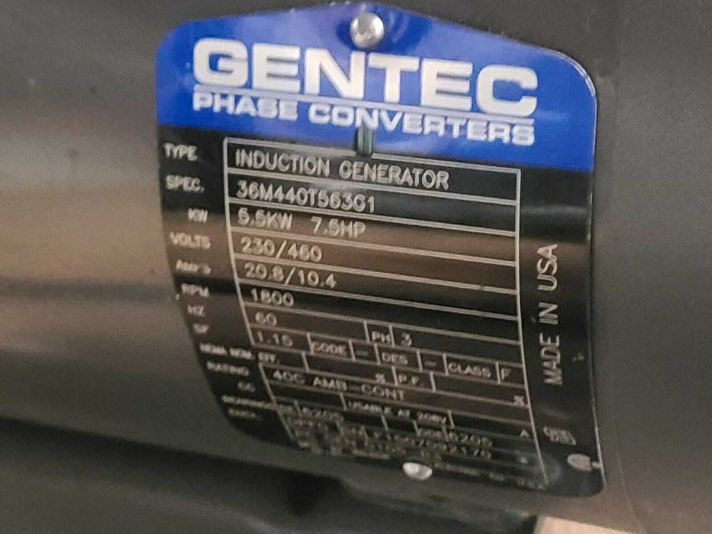 American Rotary Phase Converter 7.5 HP 1 to 3 Three Phase Power Converter
