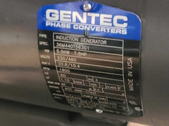 American Rotary Phase Converter 7.5 HP 1 to 3 Three Phase Power Converter