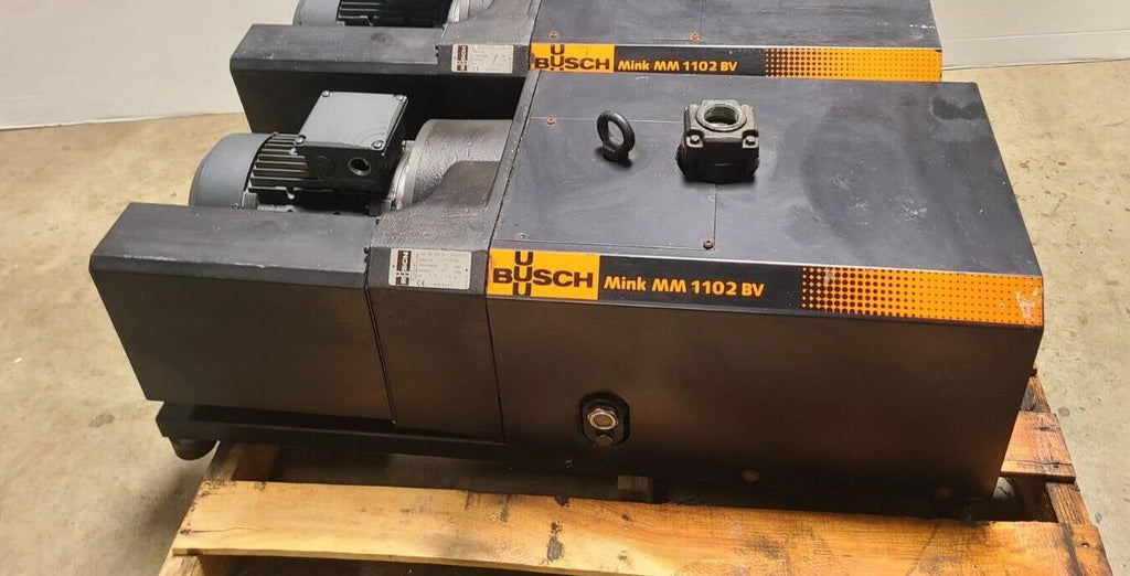 Busch MINK MM 1102 BV Vacuum Pump 79 CFM 37.5 Torr Needs Repair