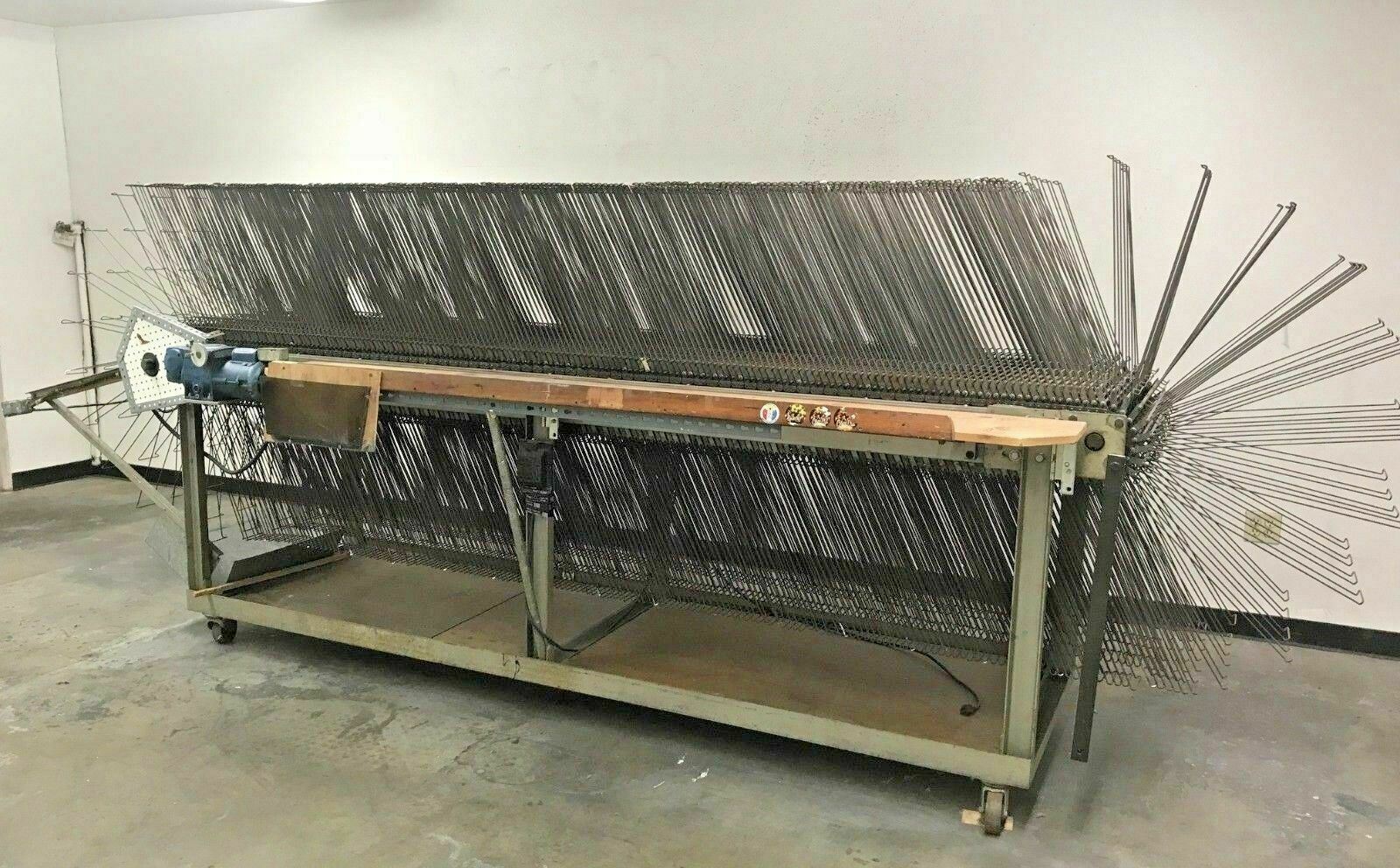 M&M Research Engineering Screen Printing Motorized Drying Racks Trays