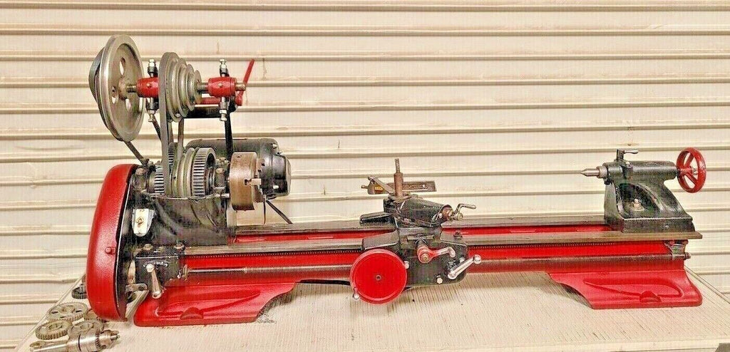 Craftsman Atlas 10" x 30" Vintage Metal Lathe 60-Hole Indexing Mechanism