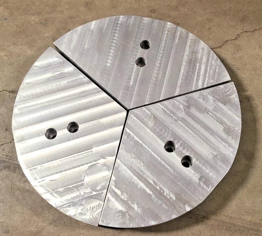 24" Lathe Chuck Aluminum Soft Jaws 24-RK3-21250A 6 CNC
