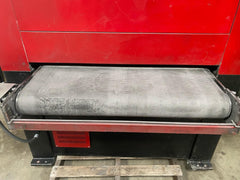 Finish Pro 15 HP Metal Wide Belt Sander Deburring Finishing FP-4075 Heavy Duty