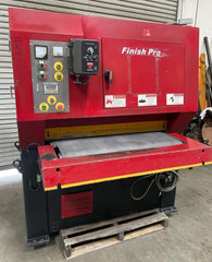 Finish Pro 15 HP Metal Wide Belt Sander Deburring Finishing FP-4075 Heavy Duty