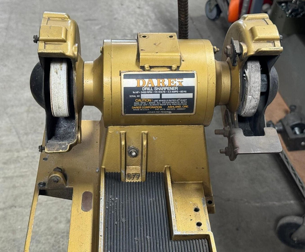 Darex Drill Bit Grinder Sharpener, 1/3 HP, 3450 RPM, 115 V
