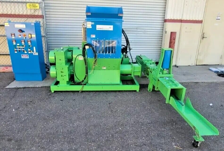 Avangard Innovative FD-2000 Styrofoam Densifier Cold Compaction Shredder Foam Local Pickup