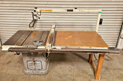 Delta 10 Unisaw Table Saw 2HP Motor 87-310 Wood Working Machine Local Pickup