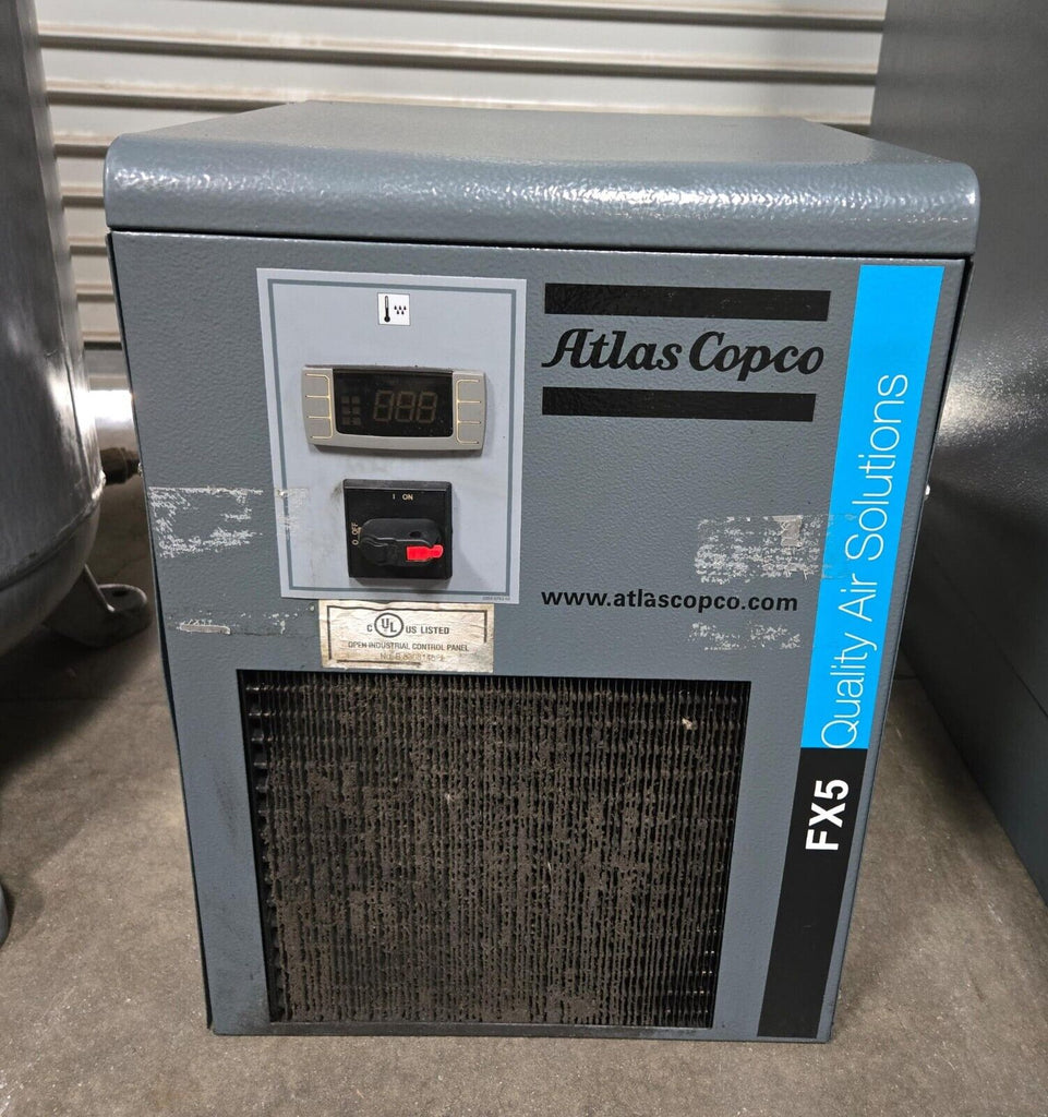 2015 Atlas Copco GA11VSD+ Rotary Screw Air Compressor 15HP With FX5 Dryer & Tank Local Pickup
