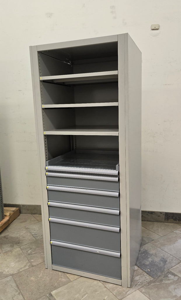 Fulterer Drawers Metal Cabinet Industrial Tool Parts Storage cabinet 32x28x79