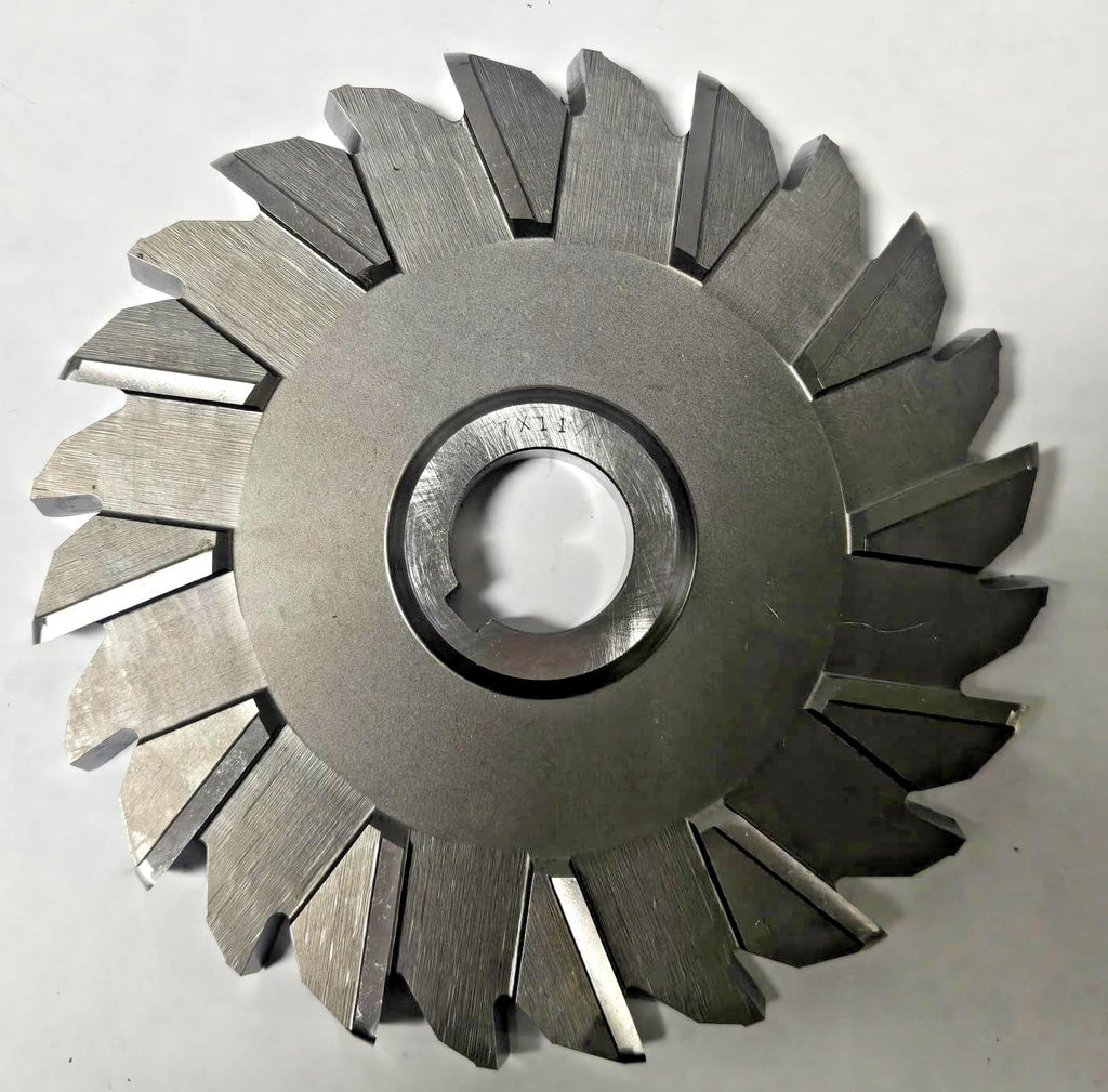 Niagara Milling Cutter 7" x 1-1/16 HIGH SPEED STEEL HSS resharpened
