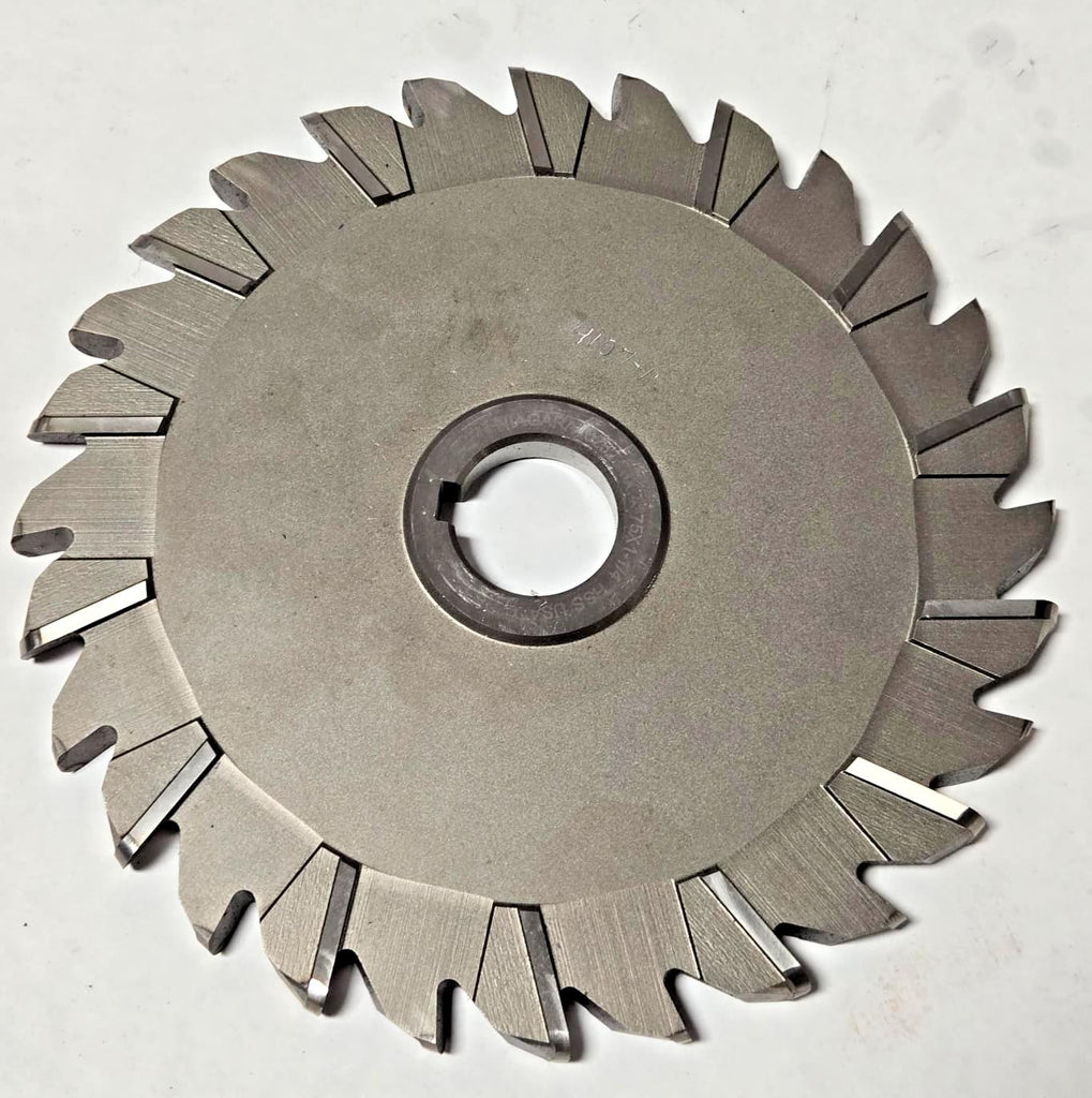 Niagara Milling Cutter 8" x .4375 x 1-1/4 HIGH SPEED STEEL HSS resharpened