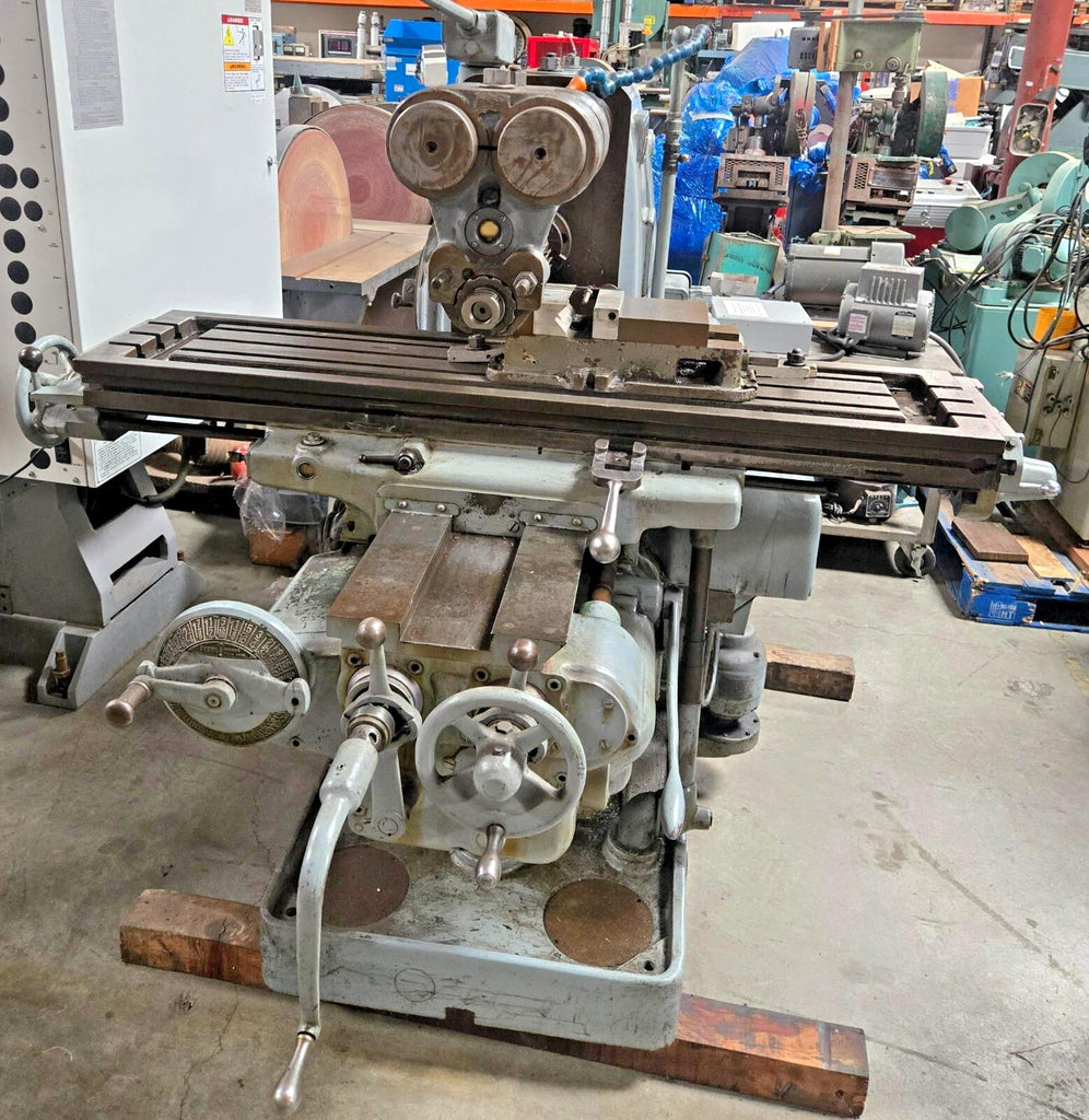 KEARNEY & TRECKER MILWAUKEE 10HP-2CK Horizontal Mill Milling Machine K&T