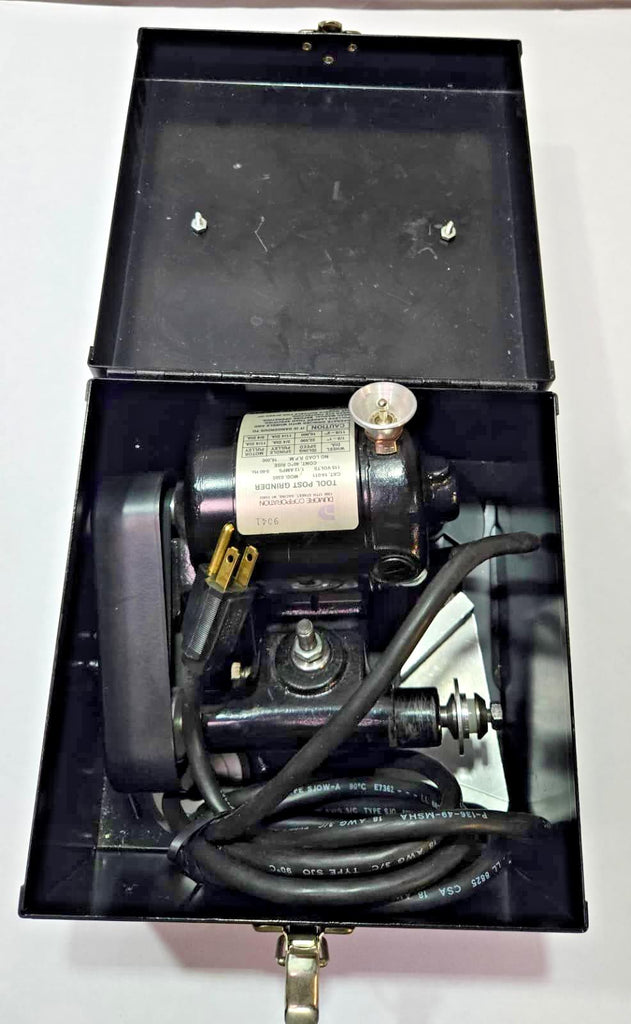 Precision Dumore 14-011 8385 Tool Post Grinder Case Motor Lathe Machinist Box