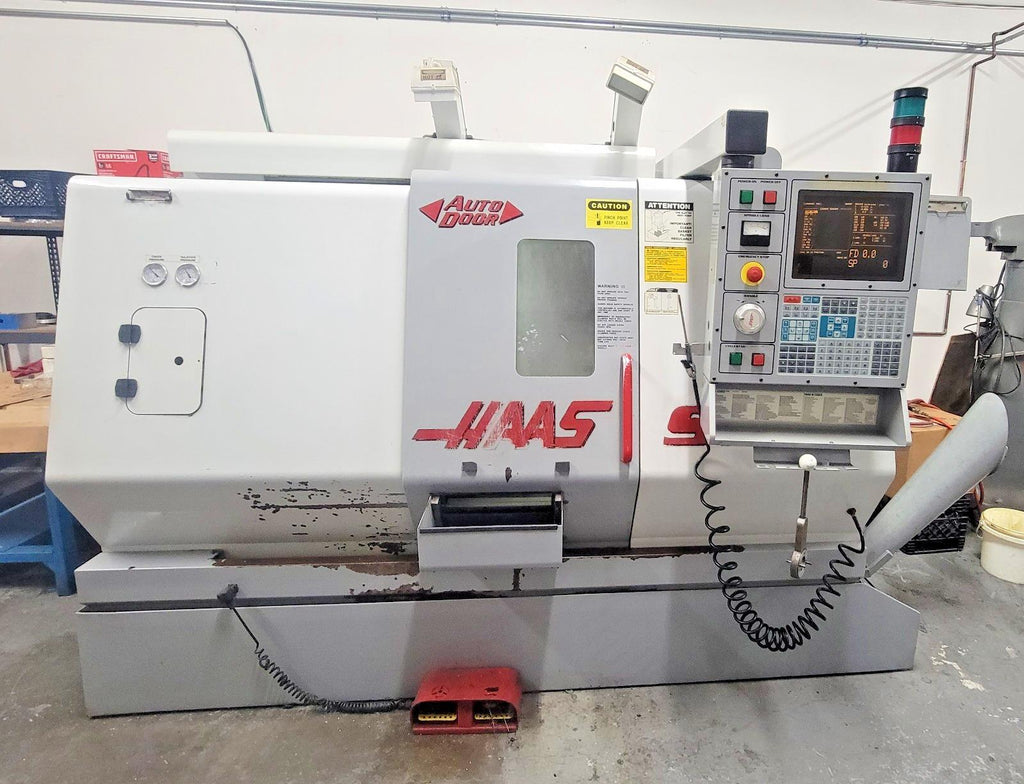 Haas SL-20T CNC Lathe Turning Center with Tailstock Year 2000 Runs Good