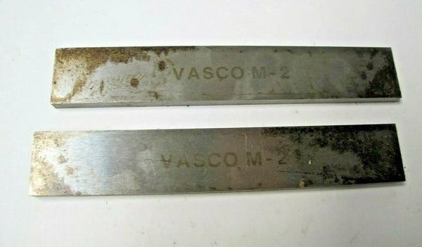Lot of 2 VASCO M-2 Lathe Tool Cutting HSS Bits 1/4" x 3/4" x 5" Brand New