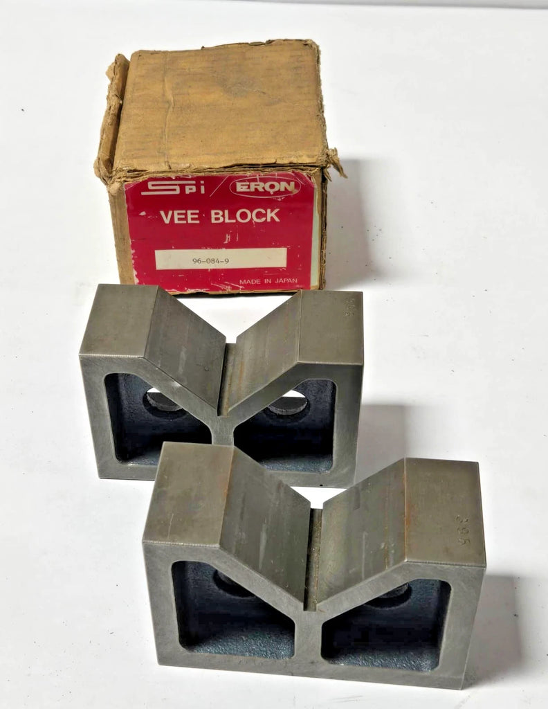 SPI Vee V Block Set 96-084-9 Ground Surface Grinder Chuck Tool Cutter