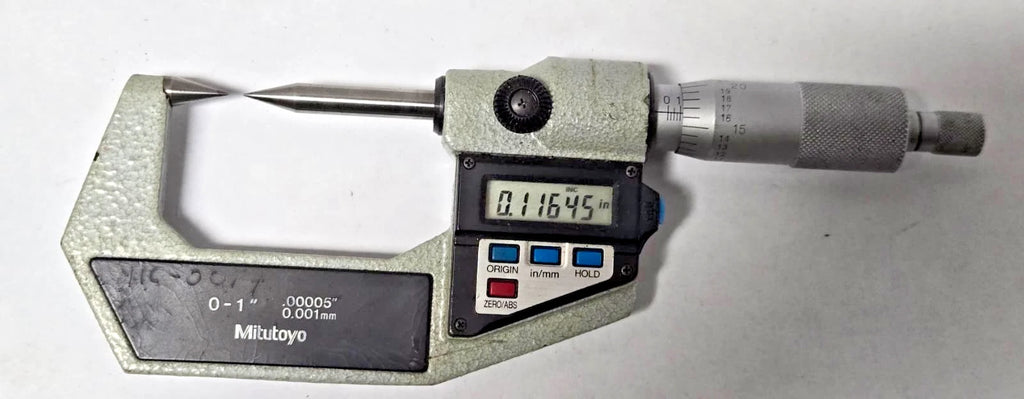 MITUTOYO 0 - 1 " Digital Micrometer .00005'' - 0.001 mm