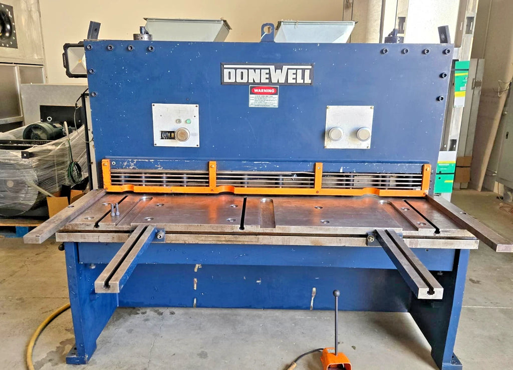 DONEWELL DENMARK 3/8" x 6' Hydraulic Power Shear Heavy Duty 80" Length of Cut