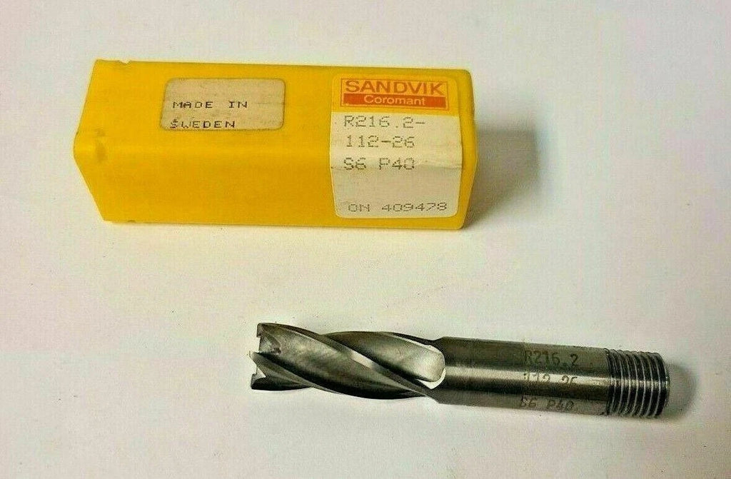 SANDVIK COROMANT R216.2-112-26.56 P40 Shoulder Mill Lathe Tool Holder New