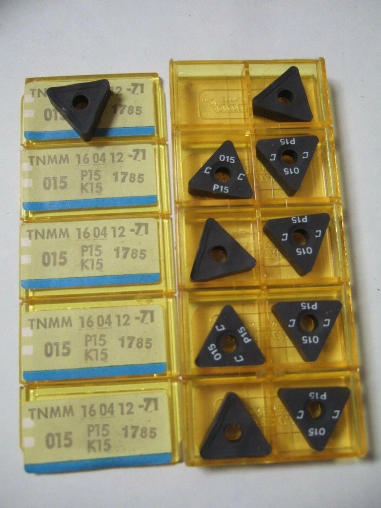 SANDVIK Coromant TNMM 015 P15 K15 Lathe Carbide Inserts 10 Pcs New