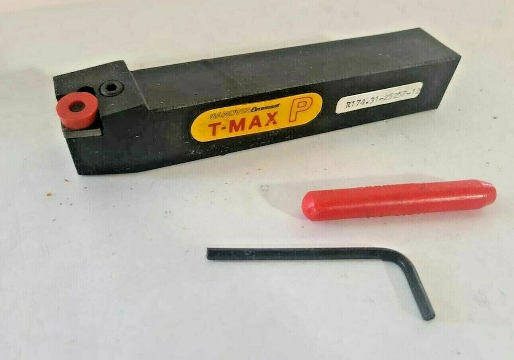 SANDVIK COROMANT T-Max P PCBNR 2525 M12 Lathe Mill Tool Holder Carbide Inserts