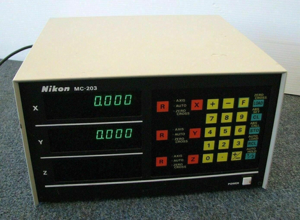 NIKON MC-203 Digital Readout NIPPON KOGAKU Made In Japan