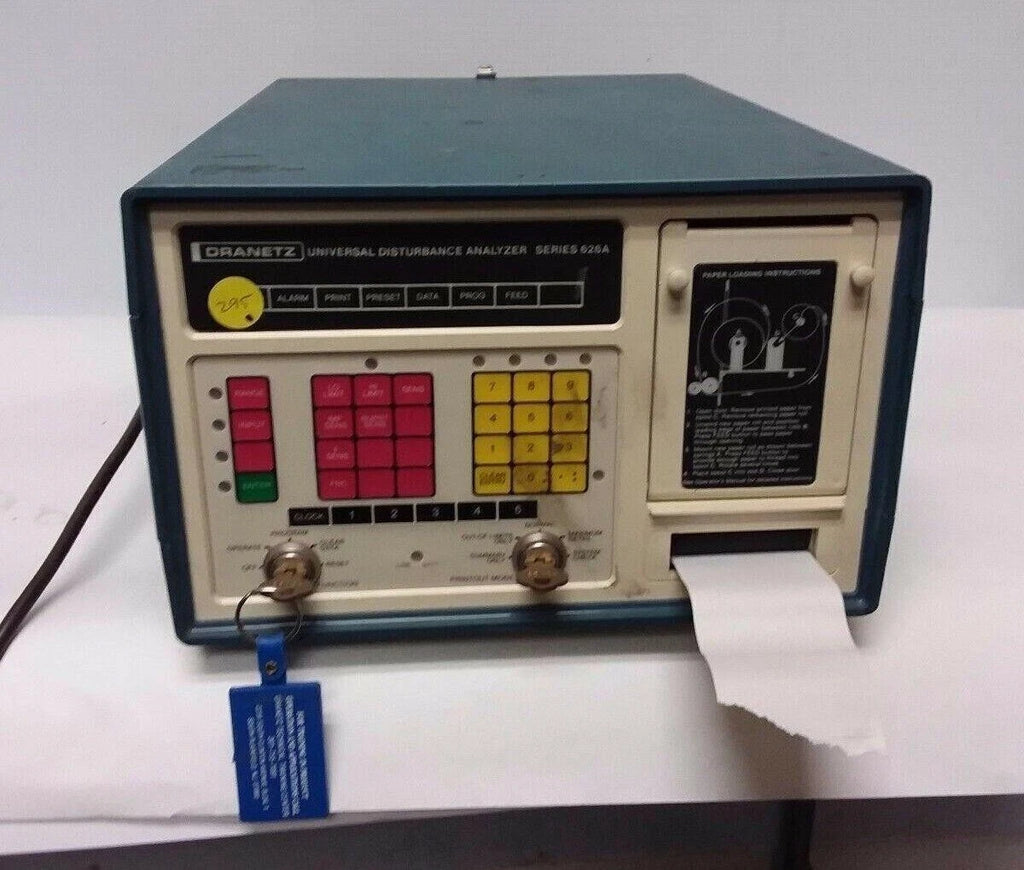 DRANETZ Universal Disturbance Analyzer Series 626A With Printer