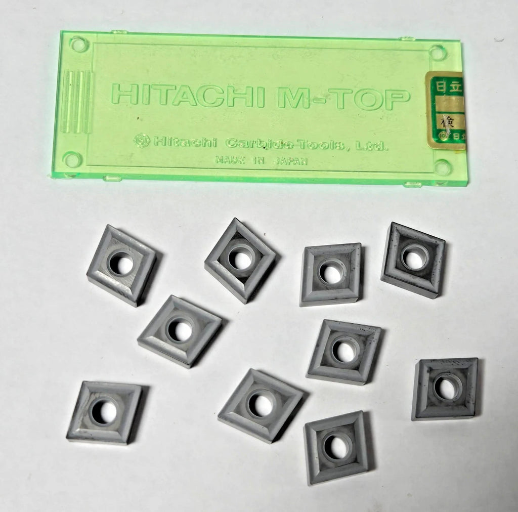 Hitachi Tools CNMG 431 431U WH10 Lathe Carbide Inserts 10 Pcs New Turning