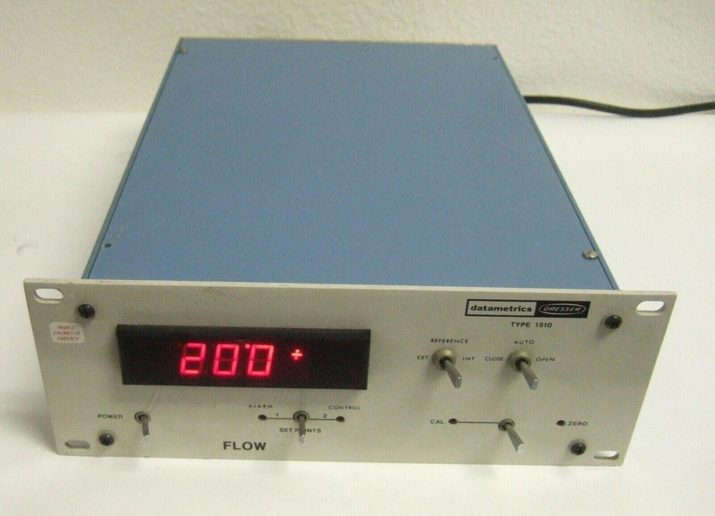 Datametrics DRESSER Type 1510 Flow Controller