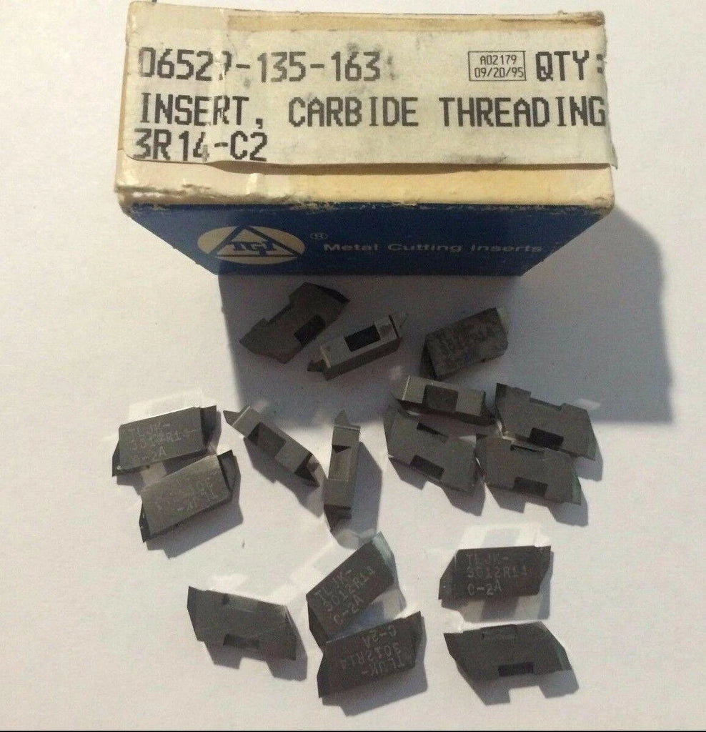 TGI USA Made TLJK C-2A 3012 R14 Lathe Grooving Carbide Inserts 16 Pcs Tools New