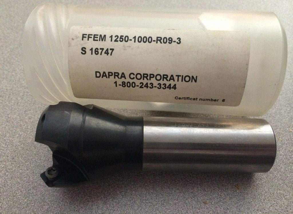 Dapra Face Milling Cutter End Mill FFEM 1250-1000-R09-3 S 16747 New