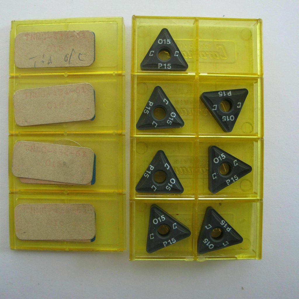 7 Pcs SANDVIK Coromant TNMG 434 61 015 P15 Lathe Carbide Inserts Tools New