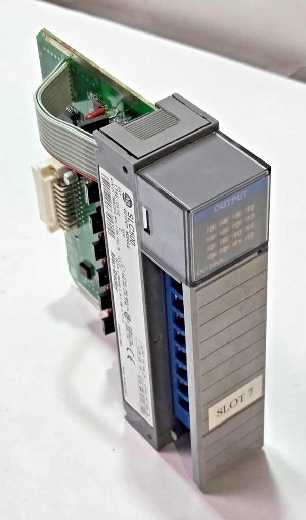 ALLEN BRADLEY SLC 500 1746-OV16 SER C OUTPUT MODULE 1746OV16