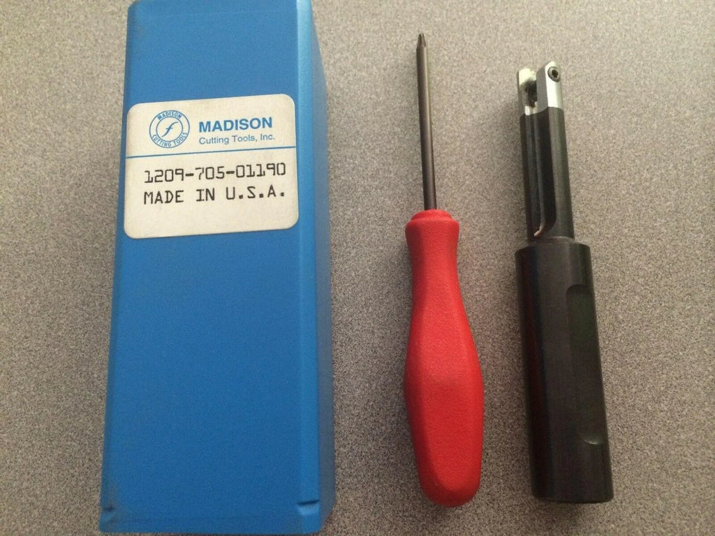 Madison Cutting Tools 1209-705-01190 Drill Holder Cut New USA