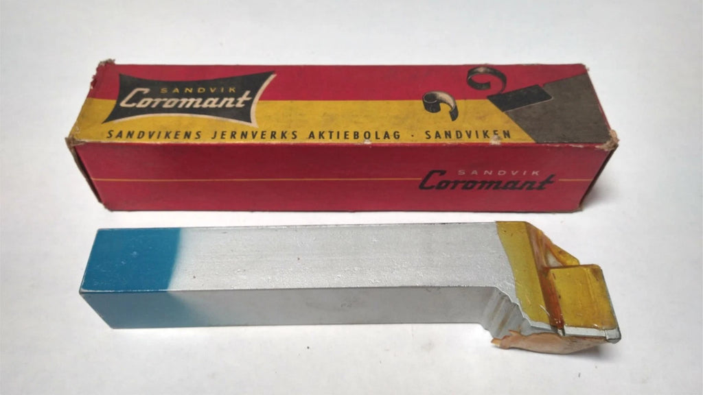 Sandvik Coromant Brazed Tipped Carbide Lathe Tool Bit 1" x 1-1/4" S 4 FL-85