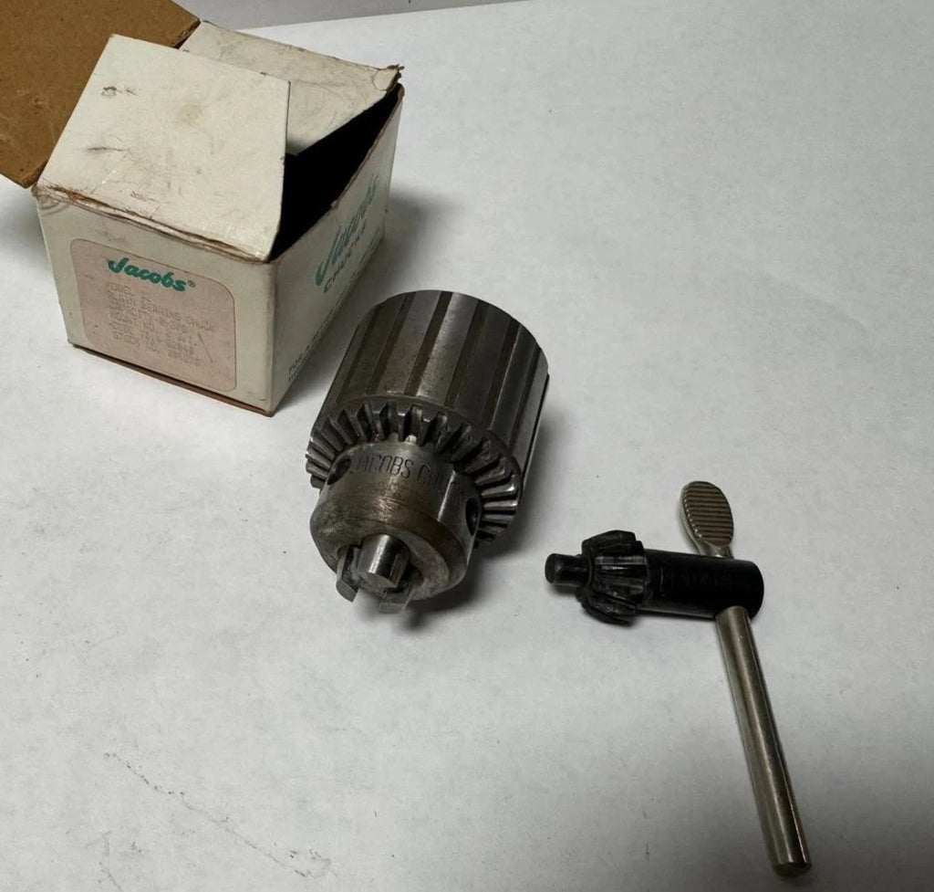 JACOBS Chuck 32BA 1/2-20 Mount Drill Chuck USA 0-3/8 08859