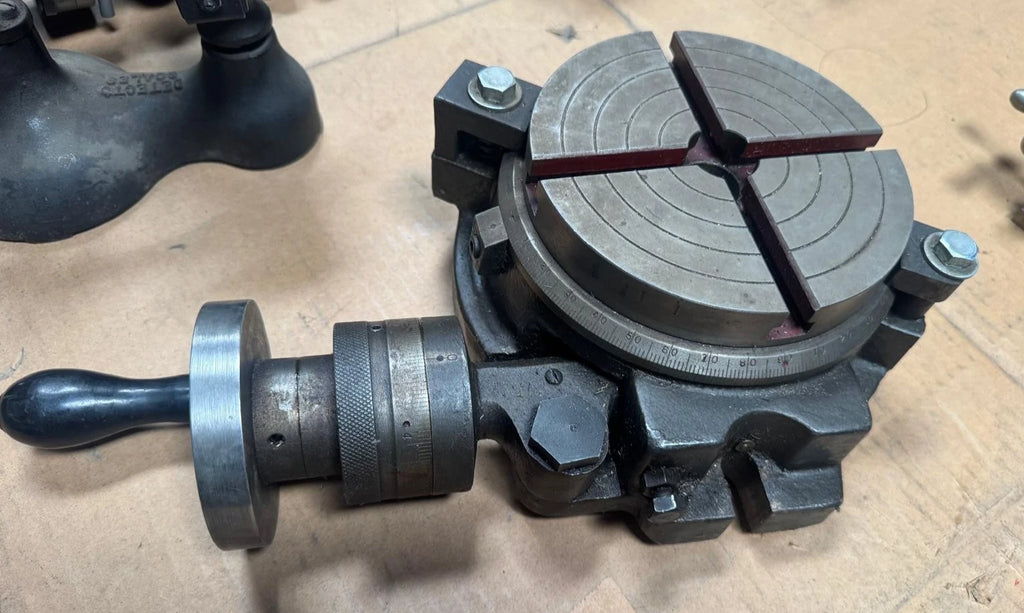 6” Precision Rotary Table 150 mm For Bridgeport Milling Machine