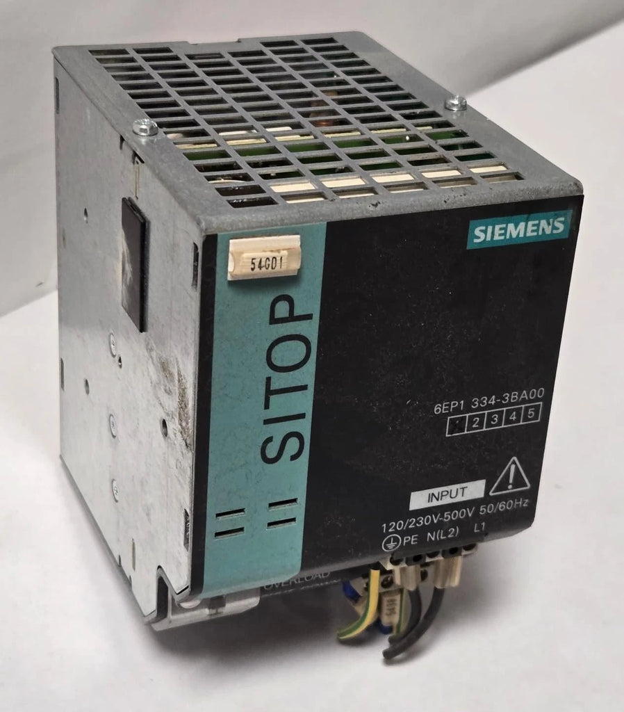 SIEMENS 6EP1334-3BA00 6EP13343BA00 POWER SUPPLY SITOP PSU200M STABILIZED