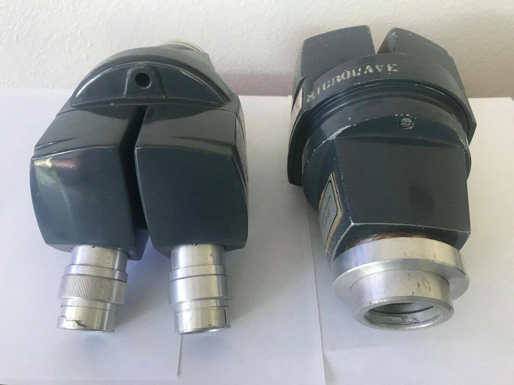 Lot 2 Mcbain Instruments American Optical 1X Ao 571 Stereo Star Microscope Heads
