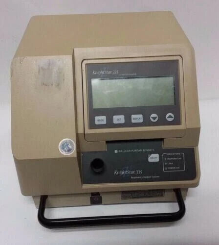 NELLCOR PURITAN BENNETT KNIGHTSTAR 335 Respiratory Support System Control