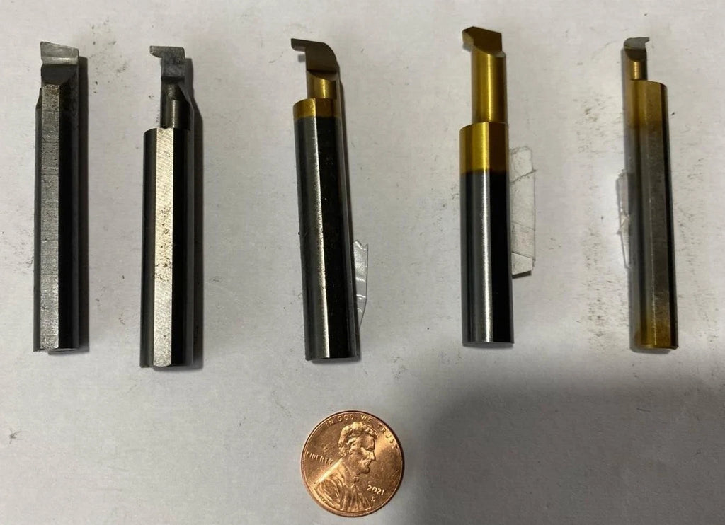 5 Solid Carbide Boring Bar Lathe Mill Machinist Tool (3) 3/8 Shank (2) 5/16