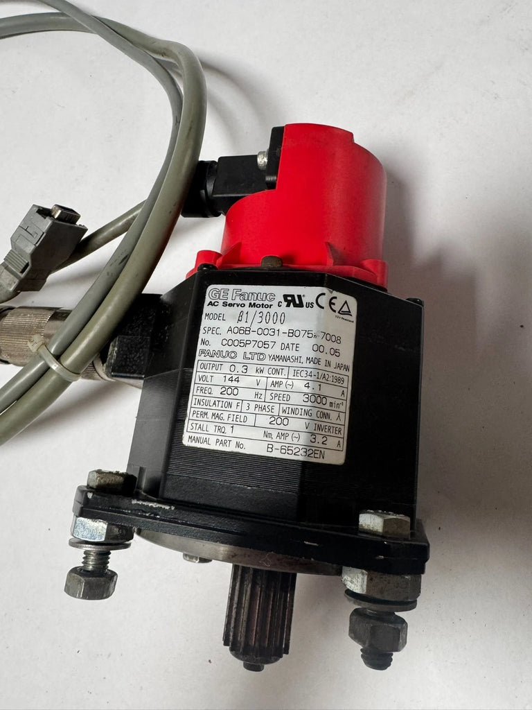 Fanuc Servo Motor A06B-0031-B075#7008