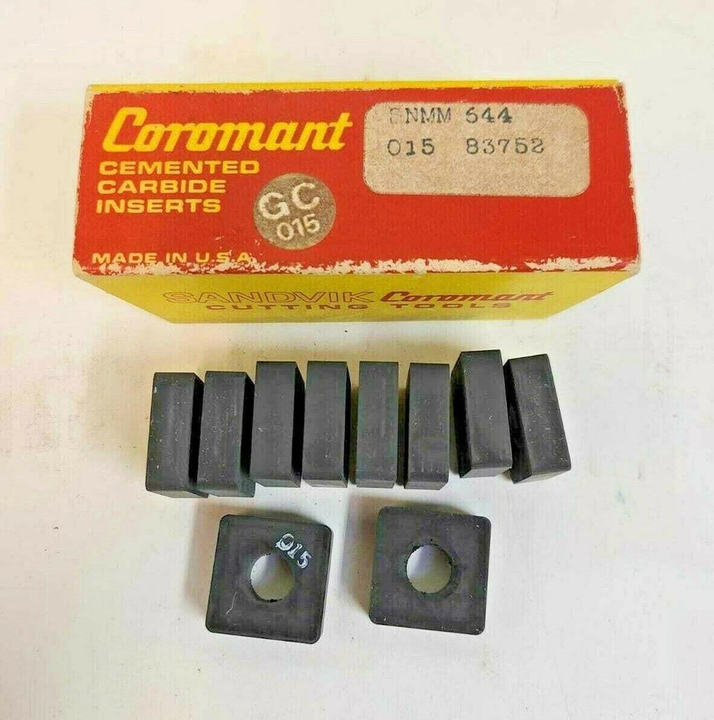 SANDVIK Coromant SNMM 644 015 Lathe Carbide Inserts 10 Pcs New