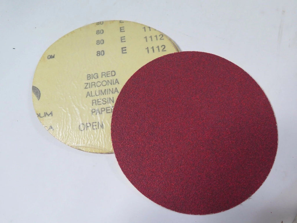 Carborundum Abrasives 6"x0/ Z/A Resin Paper 10605 E11120 Grit 80 100pcs New