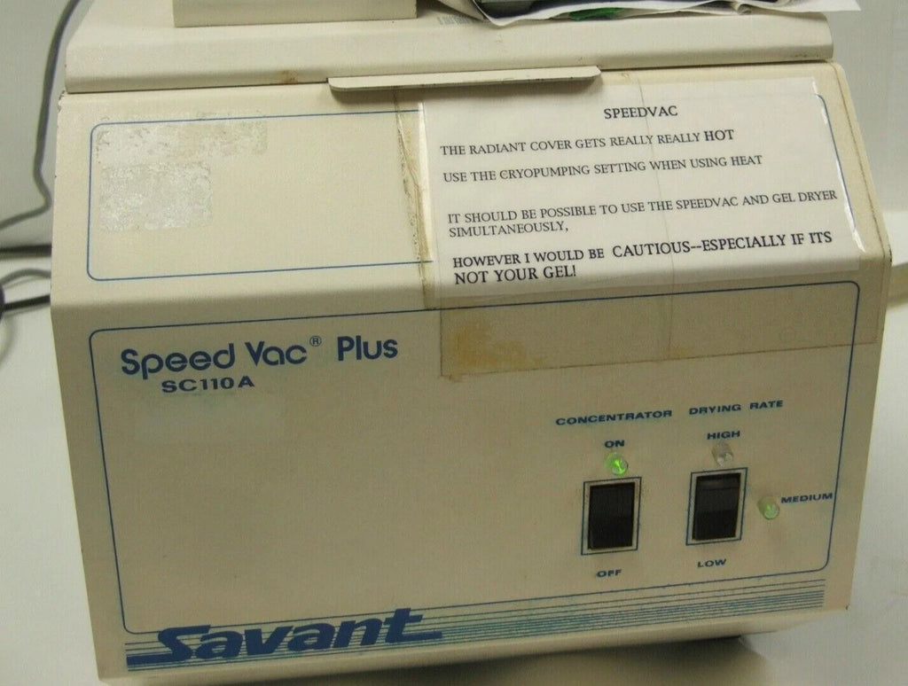 Savant Speed Vac Plus SC110A Centrifuge