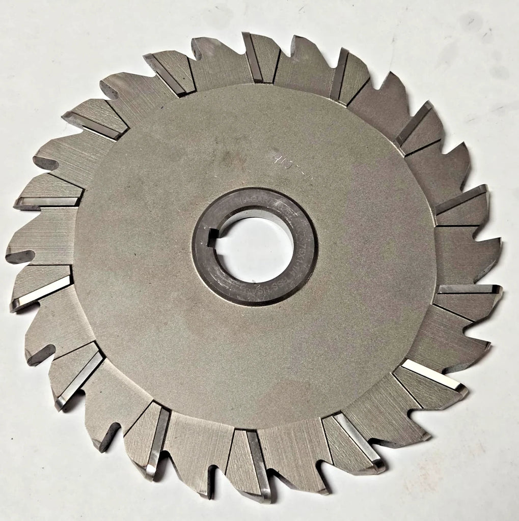 Niagara Milling Cutter 8" x .4375 x 1-1/4 HIGH SPEED STEEL HSS resharpened