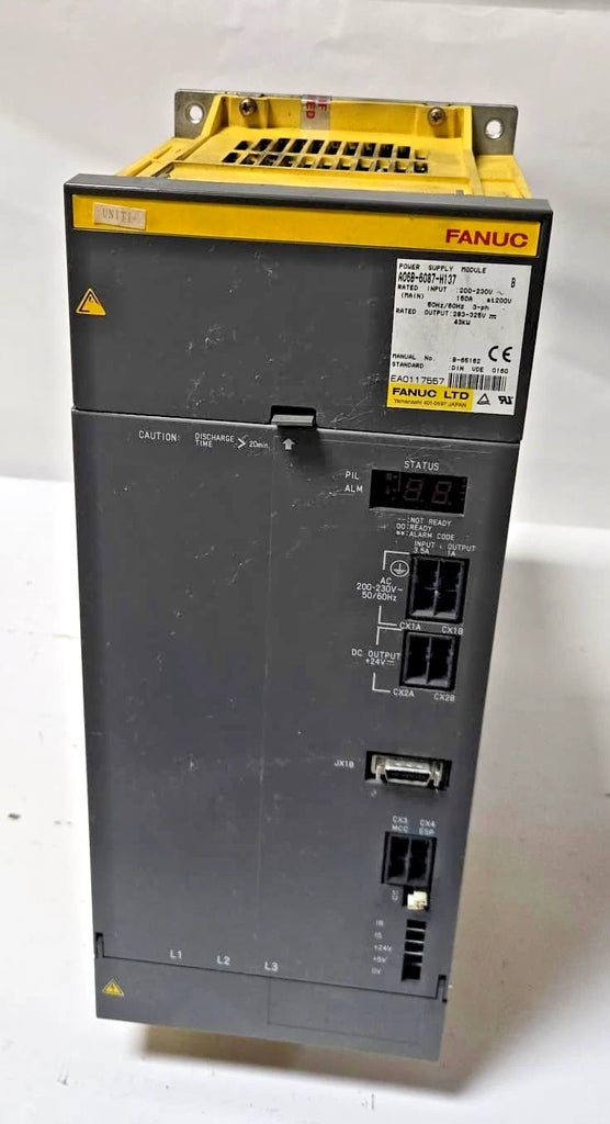 FANUC A06B-6087-H137 A06B6087H137 POWER SUPPLY SERVO POWER CONVERTER