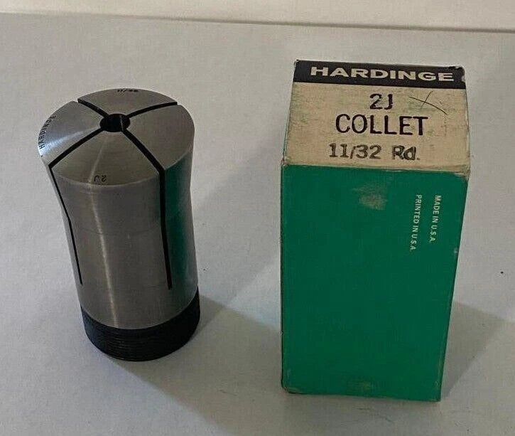 (1) New CNC Hardinge 2J Lathe Mill ROUND Spring Collet Size 11/32 Free Shipping