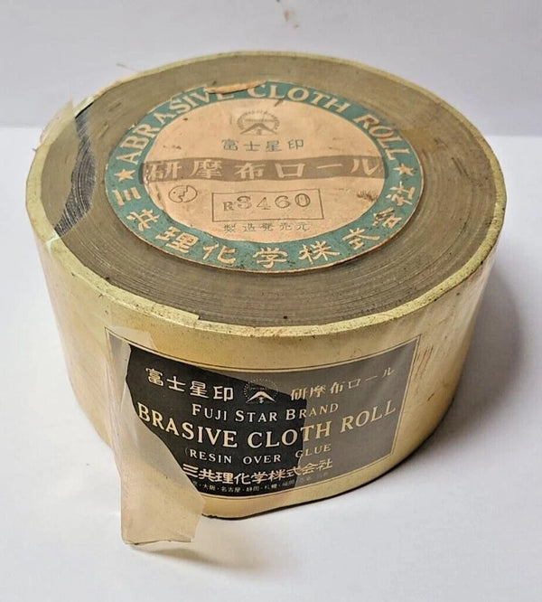 Abrasive Cloth Roll Resin Over Clue Fuji Star R3460 4" x 50 Yards CC-400 KCXR